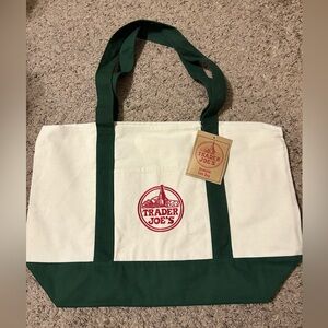Trader Joe's Tote Bag Large Size (Green)